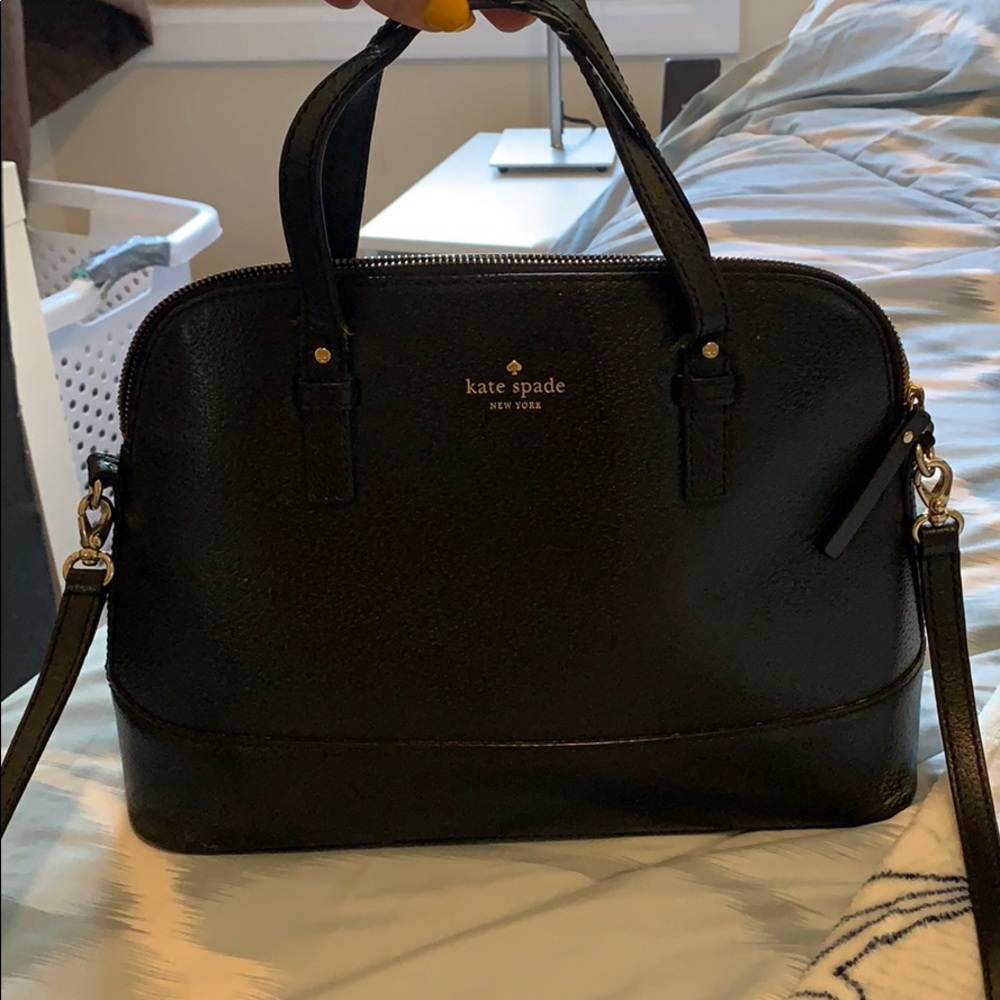 kate spade Grand Street Small Rachelle purse Black - Picture 1 of 8